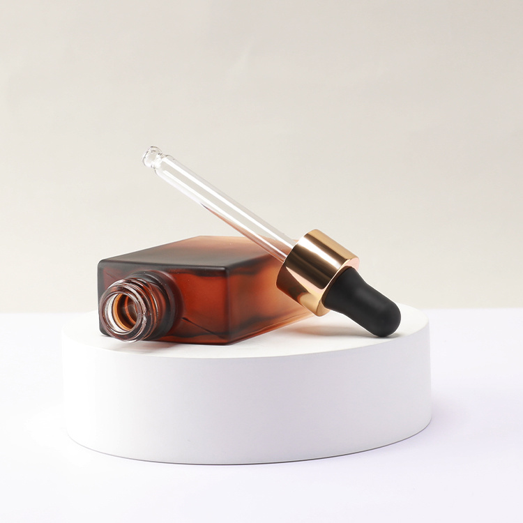 Cosmetic packaging — New Style Glass Serum Bottle with Dropper Body Essence Oil Dropper Bottle Eyelash Anti Age Moisture Glass Bottle (4)