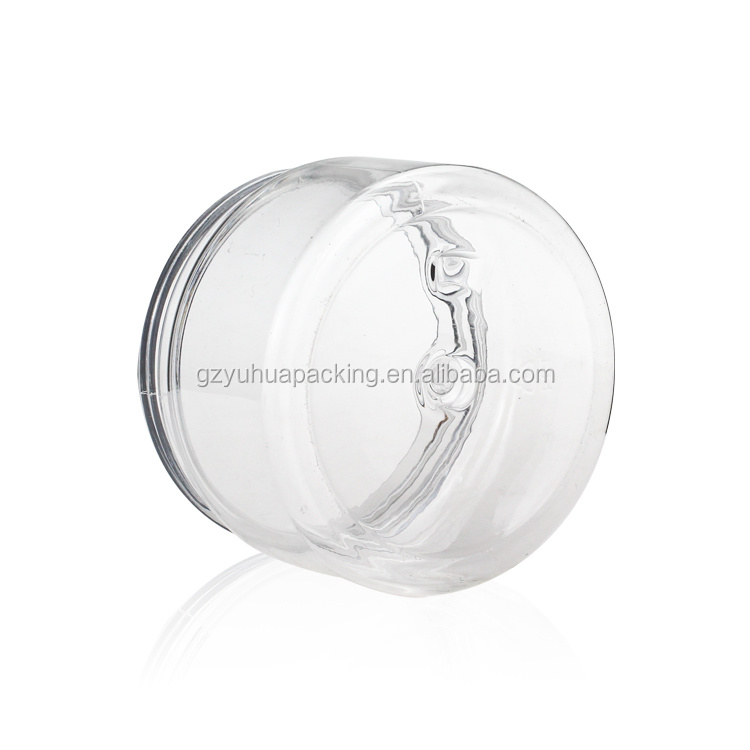 Cosmetic packaging — 120ml transperate  pet cream and food jar can (5)