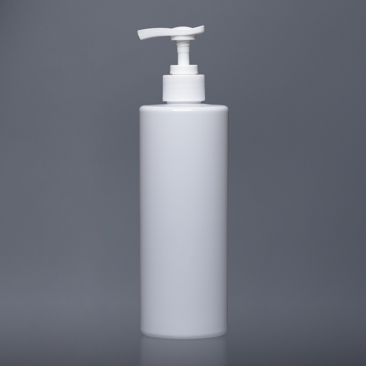 Cosmetic packaging — 500ml Biodegradable White Empty Plastic PET Lotion Bottle Packing (5)