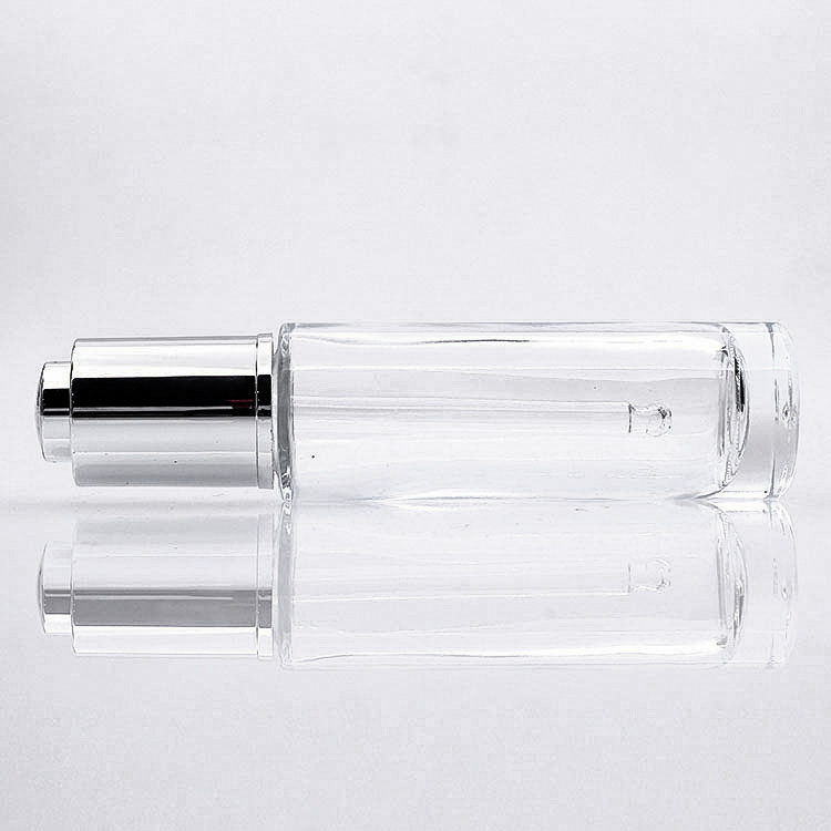 Cosmetic packaging — Hot  Selling Cosmetic Containers  35ml Clear  Empty Skincare Glass Serum Bottles with Droppers (6)