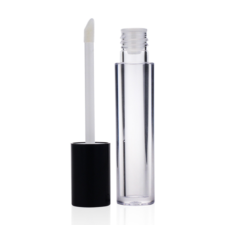 Cosmetic packaging — Classic Custom 6.3ml Empty Frosted Lip Gloss Tubes Wholesale Empty Plastic Cosmetic Packaging Pink Lip Gloss Tube Containers (4)