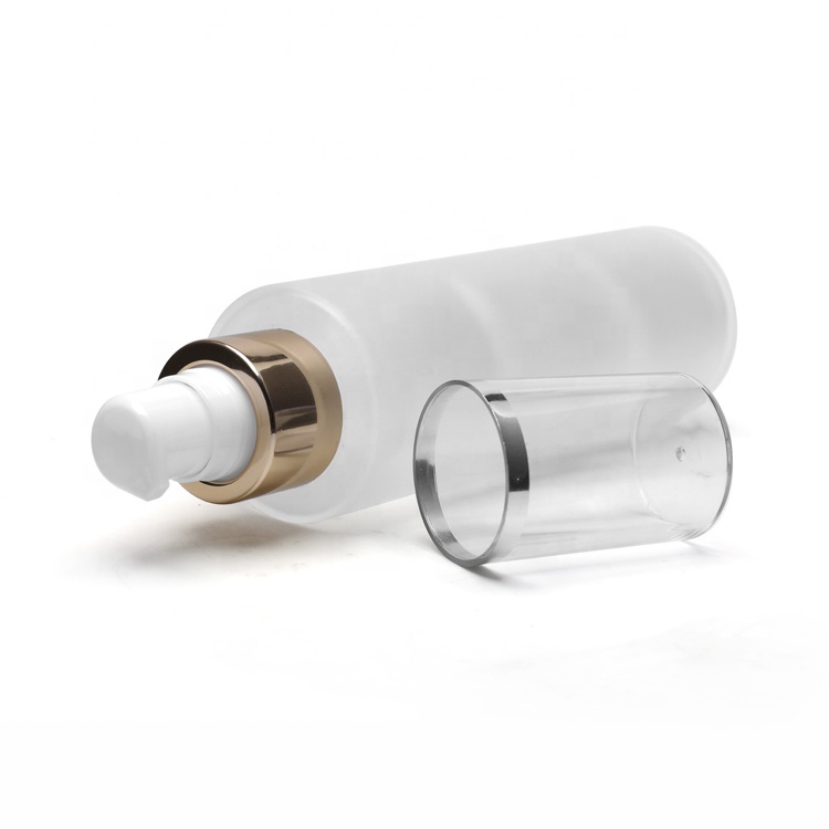Cosmetic packaging — OEM Factory Wholesale 5g 10g 15g 20g 25g 30g 50g 60g 100g 200g Empty Frosted Glass Cosmetic Bottles and Jars Skincare Packaging (2)