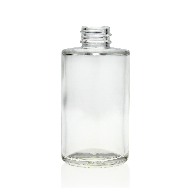Cosmetic packaging — New Product 2021luxury Foundation Bottle Liquid Foundation Bottle Empty 40ml Glass Pump with Cap,pump Sprayer Cosmetic Black Cap (11)