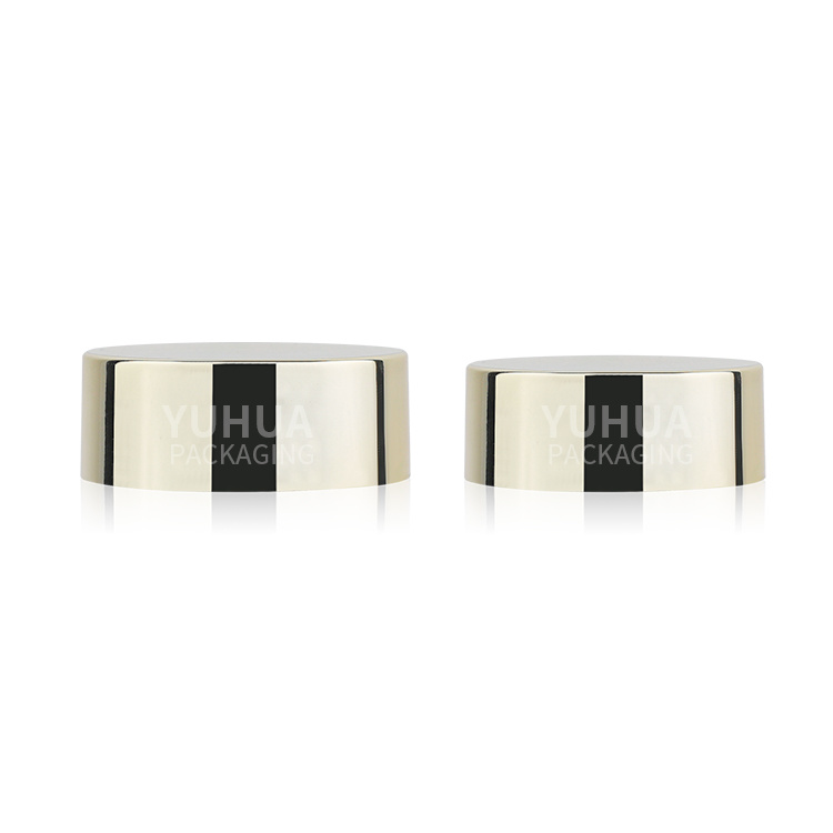 Cosmetic packaging — Cosmetic Jar Aluminum Screw Caps 56mm 52mm Cosmetic Jar Rose Gold Cap Round Plastic Screw Cap (6)