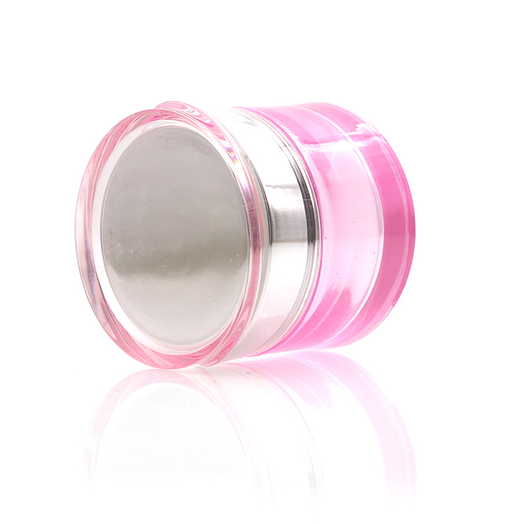 Cosmetic packaging — Glass jar 30g 50g pink color Face Cream Jars Container Cosmetic Packaging Set for Skin Jar  Manufacturer (5)