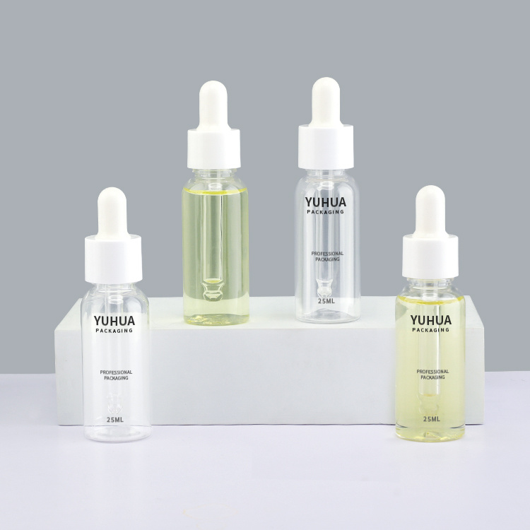 Cosmetic packaging — Wholesale 25ML Plastic Dropper Bottle For Skin Care Serum Dropper Cap Essential Oil Dropper Bottles (2)