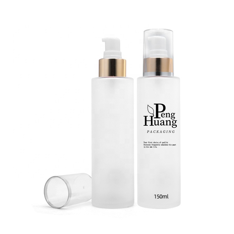 Cosmetic packaging — OEM Factory Wholesale 5g 10g 15g 20g 25g 30g 50g 60g 100g 200g Empty Frosted Glass Cosmetic Bottles and Jars Skincare Packaging (3)