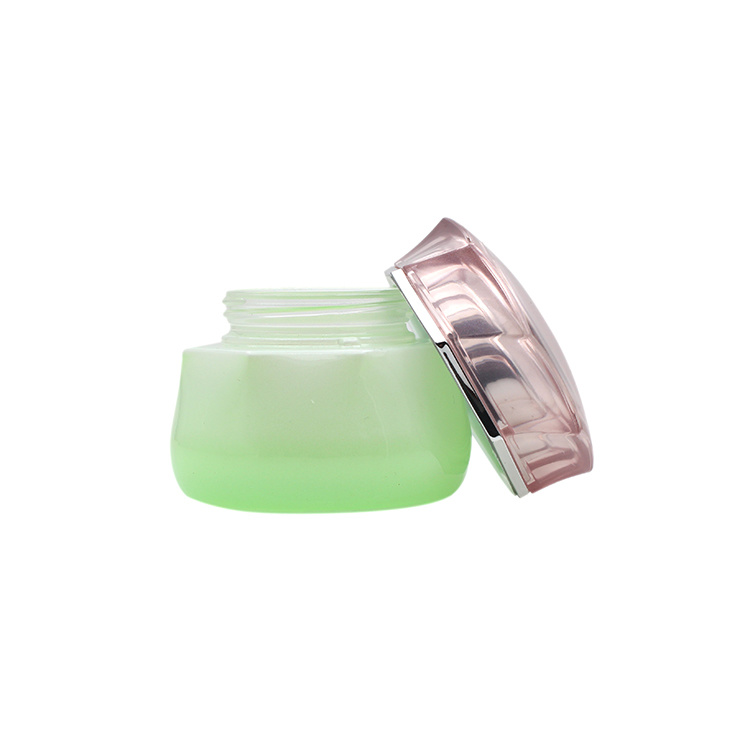 Cosmetic packaging — Wholesale  Skin Care makeup glass Packaging 50g  Glass bottle Cosmetic Cream Jar (3)
