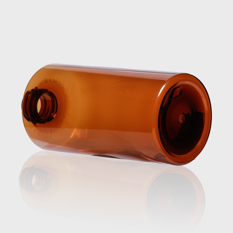 Cosmetic packaging — 500ml Eco Friendly Amber Empty Plastic PET Bottle Container (4)