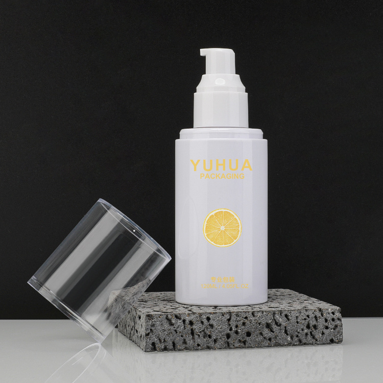 Cosmetic packaging — Recycled Refillable Cosmetic Plastic Bottle White Transparent Plastic Spray Bottle 100/120/150/180/200/250ml for Cosmetic (5)