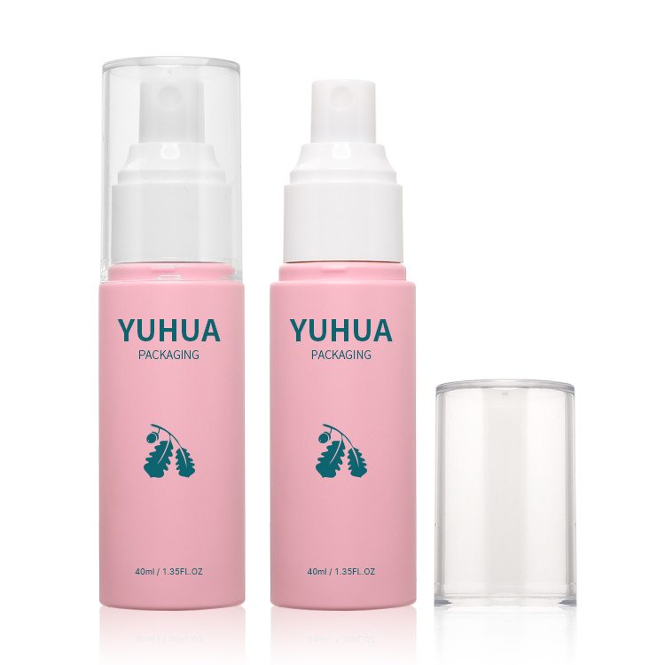 Cosmetic packaging — Empty sprayer plastic bottle 40ml 50ml 60ml cosmetics packaging container custom sunscreen spray bottles for Moisture skincare (3)