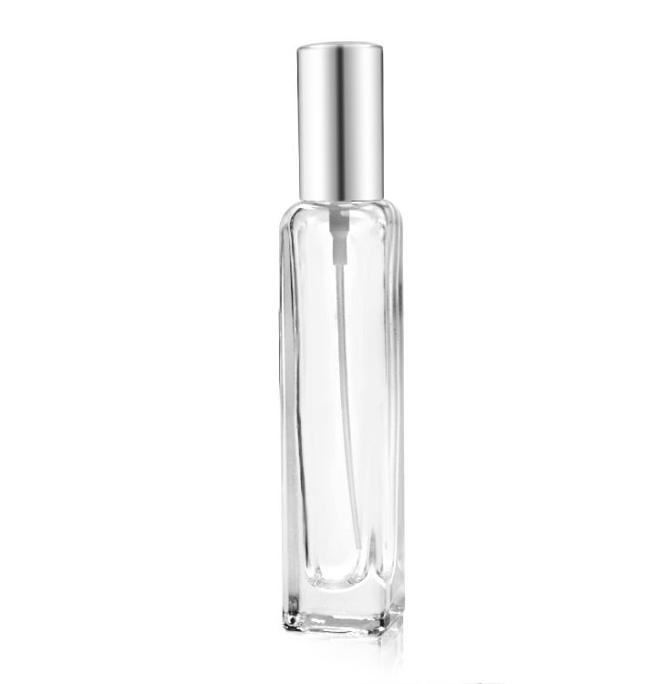Cosmetic packaging — Factory Wholesale Rectangle Clear 15ml Empty Perfume Bottles Glass Serum Bottle Cosmetic Empty Rectangular Perfume Glass Bottles (5)