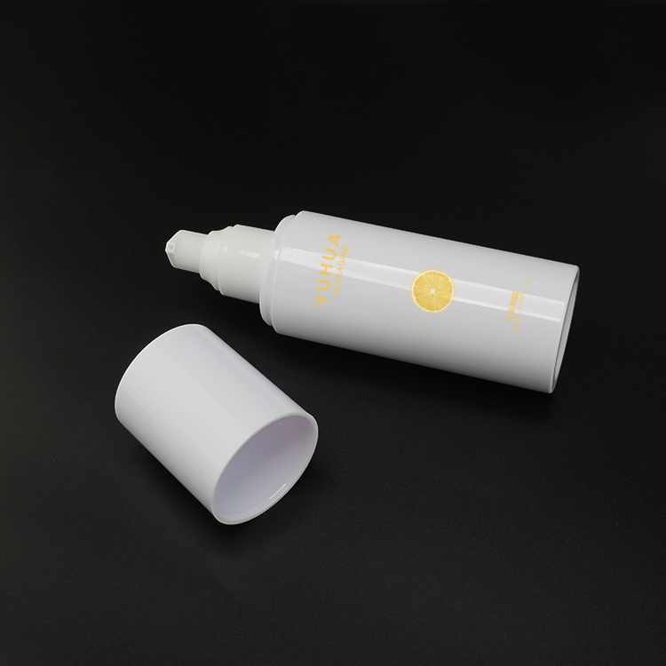 Cosmetic packaging — Recycled Refillable Cosmetic Plastic Bottle White Transparent Plastic Spray Bottle 100/120/150/180/200/250ml for Cosmetic (6)