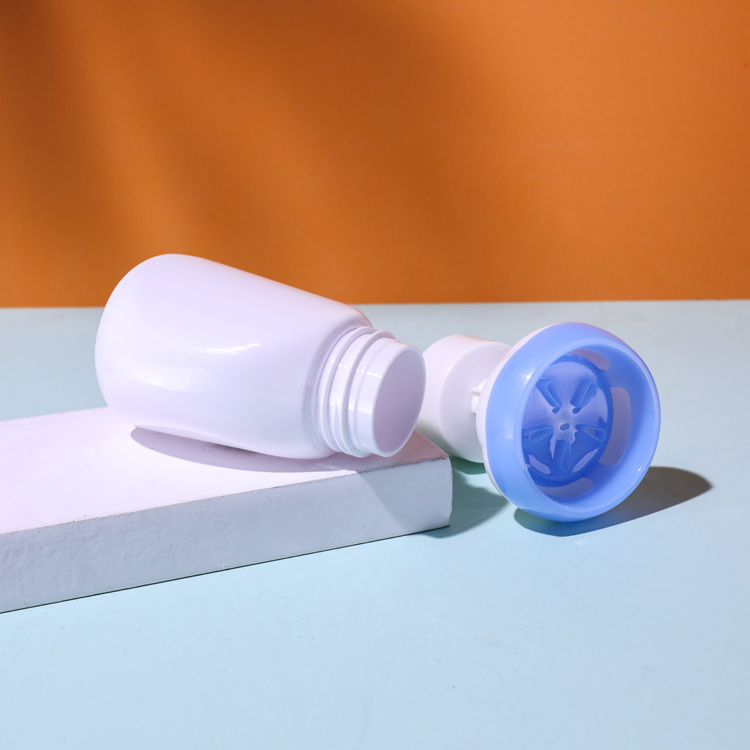 Cosmetic packaging — PET Liquid Containers Mousse Bubble Plastic Bottle 250m Hand Sanitizer Face Cream Airless Foaming Pump Bottle OEM (3)