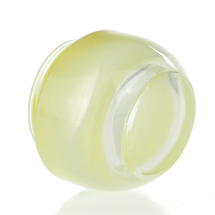 Cosmetic packaging — Luxury empty 50g silver Cap cream jar glass cosmetic skincare packaging container Wholesale (5)