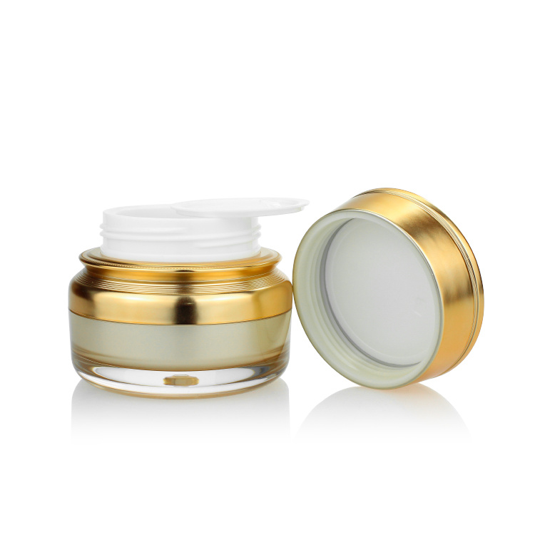 Cosmetic packaging — Luxury Glass Jar 30g  50g Face Cream Jars Cosmetic Packaging Set for Skin Care Jar Manufacturers (4)