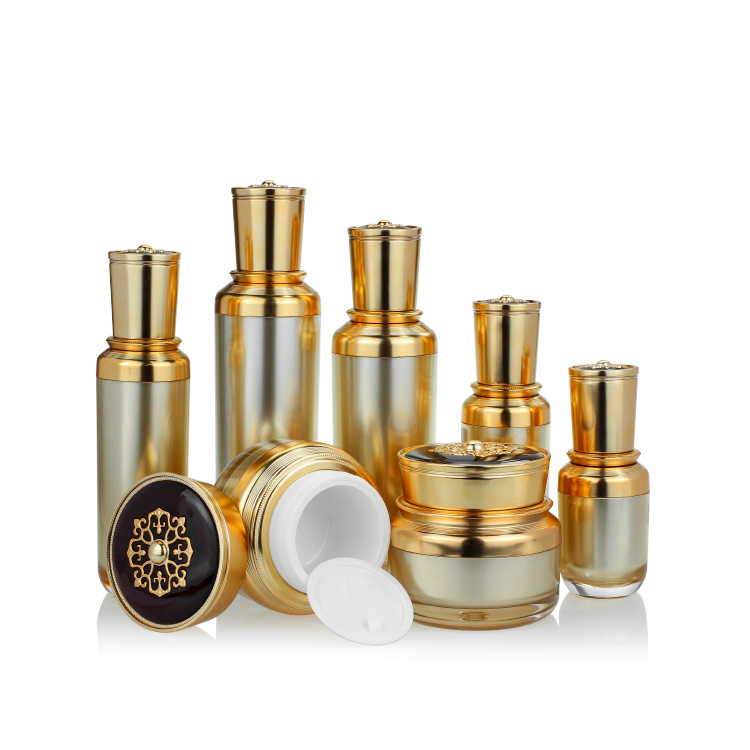Cosmetic packaging — Luxury Glass Jar 30g  50g Face Cream Jars Cosmetic Packaging Set for Skin Care Jar Manufacturers (3)